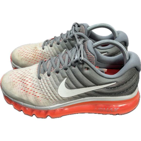 Nike Air Max 2019 849560 007 Pure Platinum Cool Grey Pink Sneaker Women Size 8.5 - Picture 1 of 9